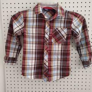 Authentic graphite flannel shirt